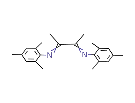 Molecular Structure of 202277-65-4 (2,3-Bis(2,4,6-trimethylphenylimino)butane)