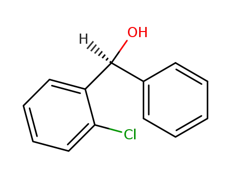 Molecular Structure of 16071-25-3 ((S)-2-chlorobenzhydrol)
