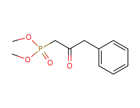 Molecular Structure of 52343-38-1 (Dimethyl-2-oxo-3-phenylpropyl phosphonate, 98 %)