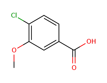 Molecular Structure of 85740-98-3 (4-CHLORO-3-METHOXYBENZOIC ACID)