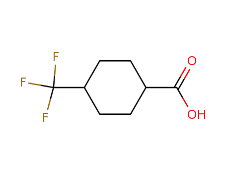 Molecular Structure of 95233-30-0 (4-(Trifluoromethyl)cyclohexanecarboxylic acid)