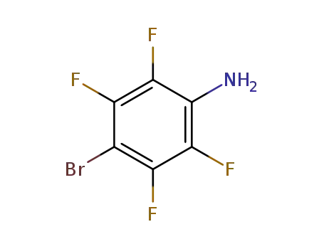 Molecular Structure of 1998-66-9 (4-BROMO-2,3,5,6-TETRAFLUOROANILINE)