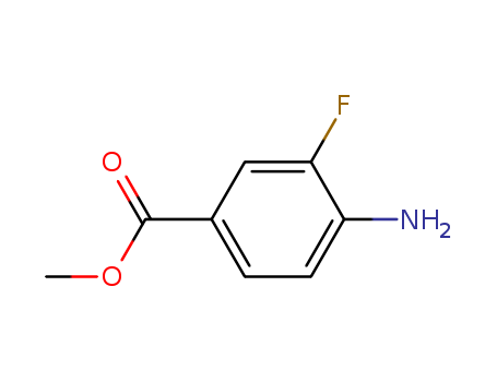 185629-32-7,Methyl-4-amino-3-fluorobenzoate,4-Amino-3-fluorobenzoic acid methyl ester;methyl-4-amino-3-fluorobenzoate;methyl 4-amino-3-fluorocarboxylate;methyl 4-amino-3-fluorobenzenecarboxylate;2-Fluoro-4-(methoxycarbonyl)aniline;methyl 3-fluoro-4-aminobenzoate;
