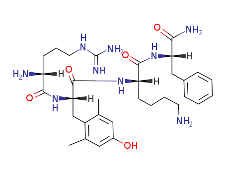 736992-21-5,D-Arginyl-2,6-diMethyl-L-tyrosyl-L-lysyl-L-phenylalaninaMide,L-Phenylalaninamide,D-arginyl-2,6-dimethyl-L-tyrosyl-L-lysyl;