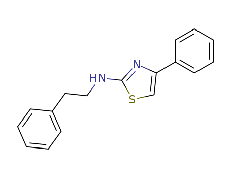 2-ThiazolaMine,4-phenyl-N-(2-phenylethyl)-