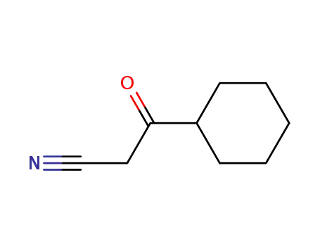 Molecular Structure of 62455-70-3 (3-CYCLOHEXYL-3-OXOPROPANENITRILE)