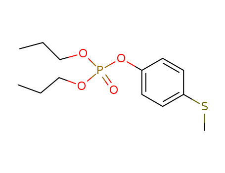 7292-16-2,PROPAPHOS,Phosphoricacid, p-(methylthio)phenyl dipropyl ester (7CI,8CI); Kayaphos; Kayphosnac;O,O-Dipropyl O-4-methylthiophenyl phosphate; Propaphos
