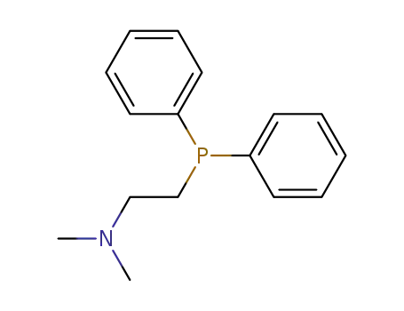 Molecular Structure of 29679-67-2 (2-(diphenylphosphanyl)-N,N-dimethylethanamine)