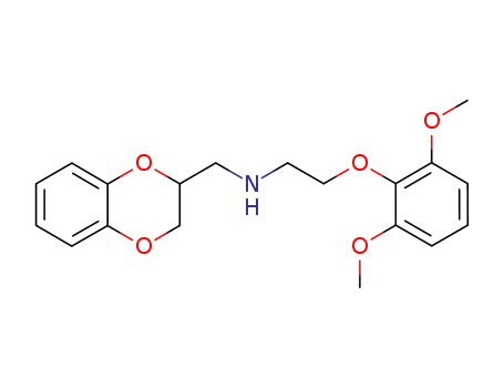 (2-(2',6'-Dimethoxy)phenoxyethylamino)methylbenzo-1,4-dioxane