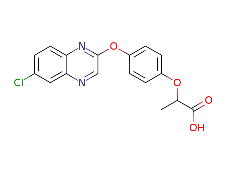 Molecular Structure of 76578-12-6 (QUIZALOFOP)