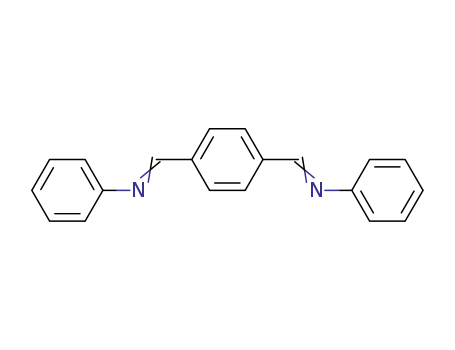 Molecular Structure of 14326-69-3 (Benzenamine,N,N'-(1,4-phenylenedimethylidyne)bis-)
