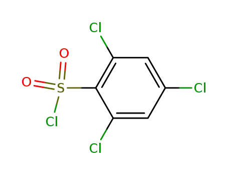 Molecular Structure of 51527-73-2 (2,4,6-TRICHLOROBENZENESULFONYL CHLORIDE)