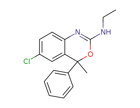 Molecular Structure of 21715-46-8 (Etifoxine)