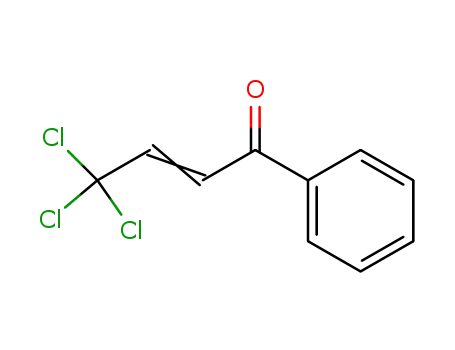 Molecular Structure of 21100-66-3 (4,4,4-trichloro-1-phenyl-but-2-en-1-one)