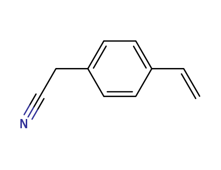 1592-11-6,VINYLBENZYL CYANIDE,Acetonitrile,(p-vinylphenyl)- (7CI,8CI); (4-Vinylphenyl)acetonitrile;(p-Vinylphenyl)acetonitrile; 4-Vinylbenzylcyanide; p-Vinylbenzyl cyanide