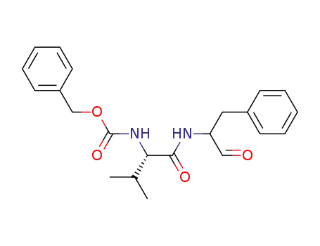 Carbamic acid,N-[(1S)-1-[[(1-formyl-2-phenylethyl)amino]carbonyl]-2-methylpropyl]-,phenylmethyl ester