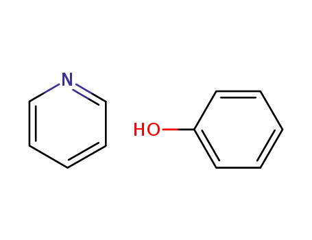 Molecular Structure of 3073-45-8 (Phenol, compd. with pyridine (1:1))