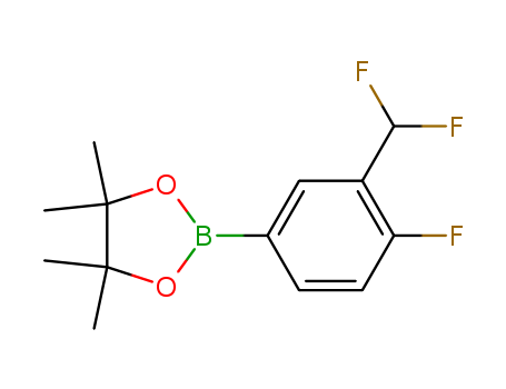 2-(3-(difluoroMethyl)-4-fluorophenyl)-4,4,5,5-tetraMethyl-1,3,2-dioxaborolane(445303-65-1)
