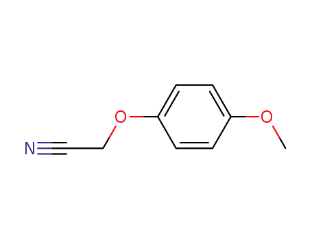 Molecular Structure of 22446-12-4 (4-METHOXYPHENOXYACETONITRILE)