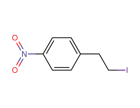 Molecular Structure of 20264-96-4 (1-(2-Iodo-ethyl)-4-nitro-benzene)
