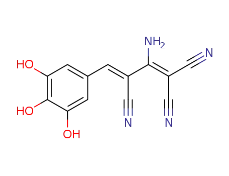 Molecular Structure of 122520-90-5 (TYRPHOSTIN A51)