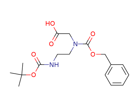 Z-N-(N-Beta-boc-aminoethyl)-gly-oh