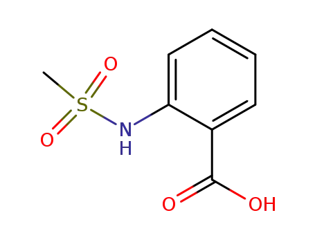 Molecular Structure of 162787-61-3 (2-METHANESULFONYLAMINO-BENZOIC ACID)