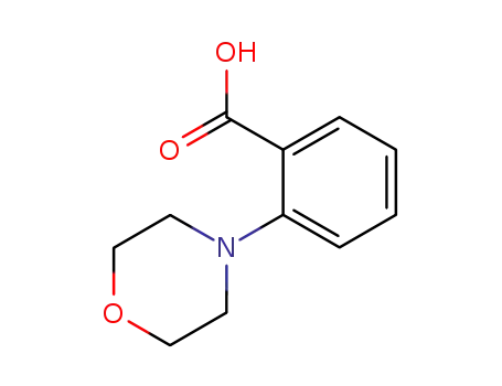 Molecular Structure of 42106-48-9 (2-MORPHOLINOBENZOIC ACID)