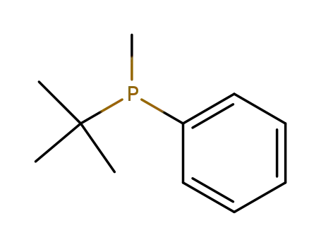 Molecular Structure of 38736-54-8 (Phosphine, (1,1-dimethylethyl)methylphenyl-, (S)-)