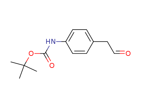 4-(tert-butyloxycarbonylamino)phenylacetaldehyde