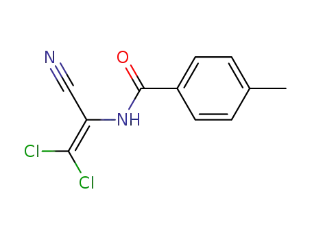 N-(2,2-dichloro-1-cyanoethenyl)-4-methylbenzamide