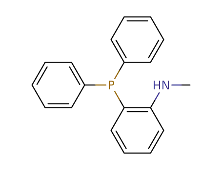 Molecular Structure of 140669-65-4 (Benzenamine, 2-(diphenylphosphino)-N-methyl-)