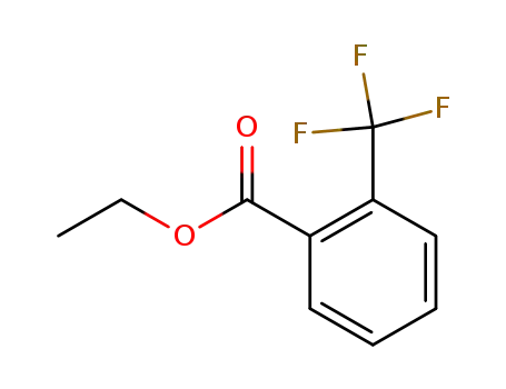 Molecular Structure of 577-62-8 (ETHYL 2-(TRIFLUOROMETHYL)BENZOATE)
