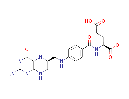 L-Glutamic acid,N-[4-[[(2-amino-3,4,5,6,7,8-hexahydro-5-methyl-4-oxo-6-pteridinyl)methyl]amino]benzoyl]-(76937-22-9)