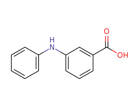 Molecular Structure of 6025-56-5 (Benzoic acid, 3-(phenylamino)-)