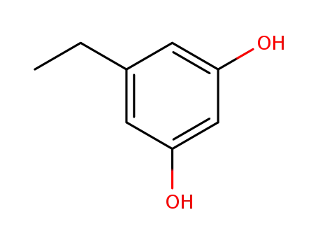 Molecular Structure of 4299-72-3 (1,3-Benzenediol, 5-ethyl-)