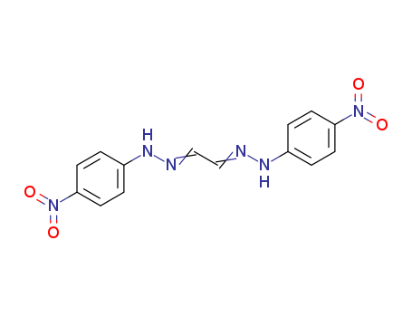 4-nitro-N-[[(2Z)-2-[(4-nitrophenyl)hydrazinylidene]ethylidene]amino]aniline cas  3078-13-5