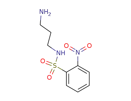 Molecular Structure of 240423-09-0 (1-AMINO-3-(2-NITROBENZENESULFONAMIDO)PROPANE)