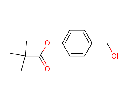 Propanoic acid, 2,2-dimethyl-, 4-(hydroxymethyl)phenyl ester