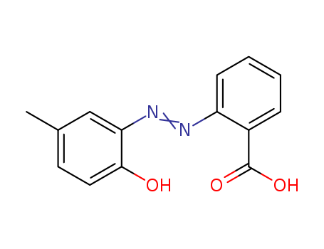 Benzoic acid, 2-[(2-hydroxy-5-methylphenyl)azo]-