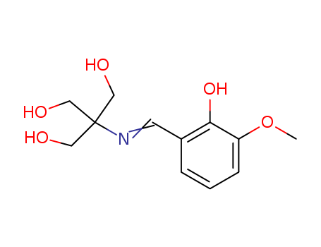 1,3-Propanediol, 2-[[(2-hydroxy-3-methoxyphenyl)methylene]amino]-2-(hydroxymethyl)-