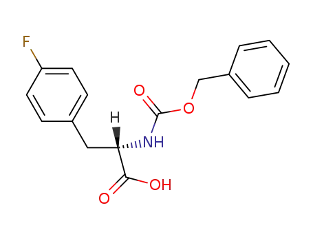 Molecular Structure of 17543-58-7 (Z-P-FLUORO-PHE-OH)
