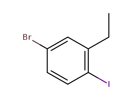 Molecular Structure of 175278-30-5 (4-BROMO-2-ETHYLIODOBENZENE)