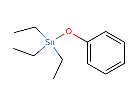 Molecular Structure of 1529-30-2 (Triethylphenoxystannane)