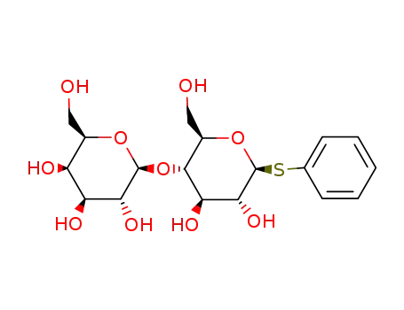 Molecular Structure of 5329-58-8 (phenyl 4-O-hexopyranosyl-1-thiohexopyranoside)