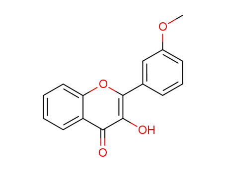 Molecular Structure of 76666-32-5 (3-HYDROXY-3'-METHOXYFLAVONE)