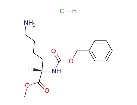 (S)-Methyl 6-amino-2-(((benzyloxy)carbonyl)amino)hexanoate hydrochloride