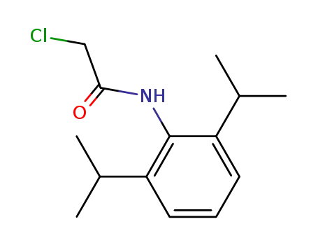Molecular Structure of 20781-86-6 (2-Chloro-N-(2,6-diisopropyl-phenyl)-acetamide)