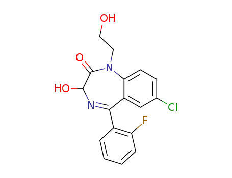 Molecular Structure of 40762-15-0 (Doxefazepam)