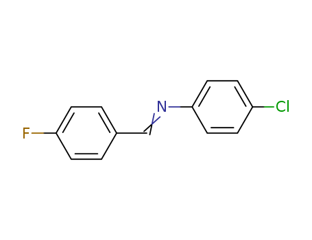 Benzenamine, 4-chloro-N-[(4-fluorophenyl)methylene]-